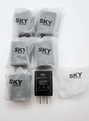 Lot Of 6 - Sky Devices - Wall Charger - USB - 5V • $15.90