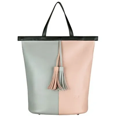 ESPE ZOOS Backpack Grey & Pink Handbag • $35