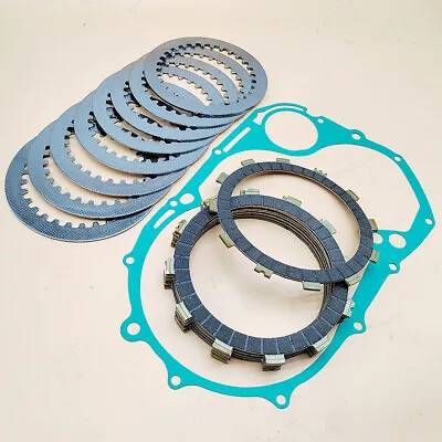 Clutch Friction Plates Kit & Gasket For Yamaha V Star 1100 XVS1100 1999-2009 • $38.53