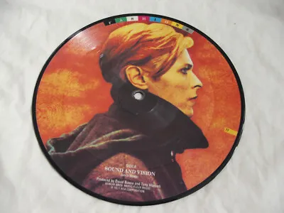 DAVID BOWIE ORIGINAL PICTURE DISC FROM THE 1980s FASHIONS SET - SOUND AND VISION • £13