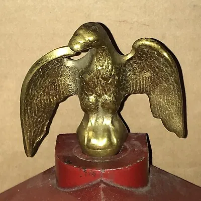 Vintage Brass Metal Eagle Finial Topper For Gamewell Police/Fire Alarm Call Box • $69