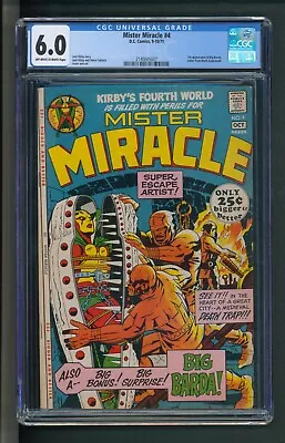 Mister Miracle #4 CGC 6.0 OWTW Pages 1st Big Barda • $79.99