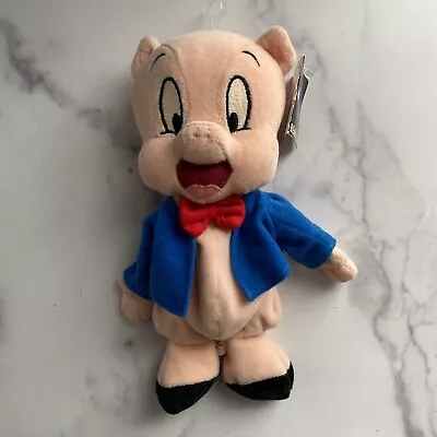 Designed Exclusively Warner Bros Studio Store PORKY PIG Bean Bag 1998 NEW W/ Tag • $24.99