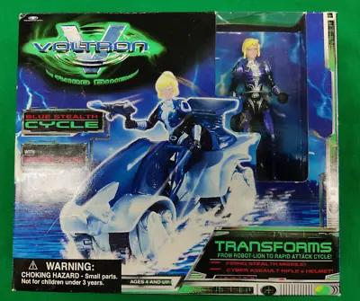 Voltron Third Dimension Blue Stealth Cycle Princess Allura 1999 Trendmasters • $25