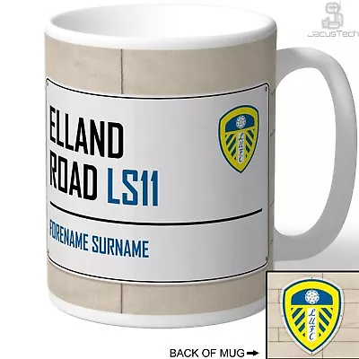 £14.90 • Buy Personalised Leeds Utd Mug. Name Customised Football Cup Gift. Elland Road 