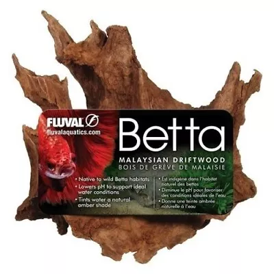 FLUVAL BETTA MALAYSIAN DRIFTWOOD - SMALL 14848 For FRESHWATER AQUARIUMS • $5.84