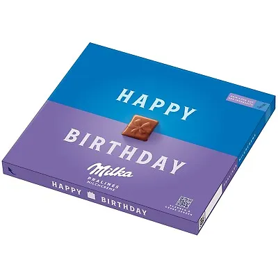 I LOVE MILKA Happy Birthday Chocolate Pralines With Milk Cream 110g FREE SHIP • $11.99