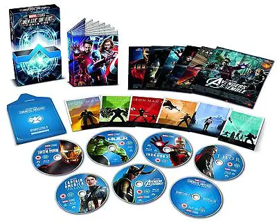 Marvel Cinematic Universe Phase One 1 [Blu-ray] Collector's Edition 6-Movie Set • $43.95