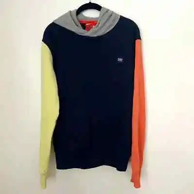 Superdry Worldwide Collective Holcombe Color Block Hoodie - M • $24.99