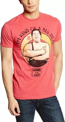 WWE Mens Andre The Giant I'm Kind Of A Big Deal Tee Shirt New S • $7.99