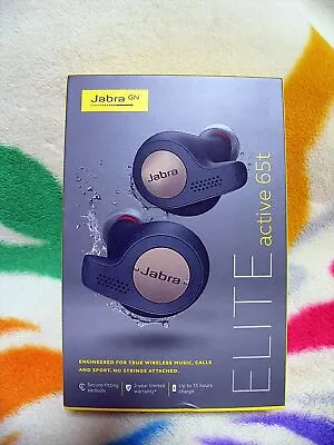 Jabra Wireless Earphone Elite Active 65t Copper Blue Alexa BT5.0 Microphone NEW • $349.59