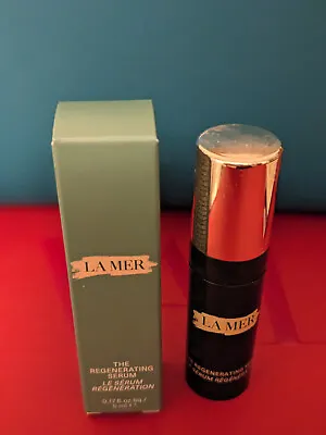 2 LA MER The Regenerating Serum Travel Size .17 Oz / 5 Ml  QTY 2 NEW 2023 • $19.99