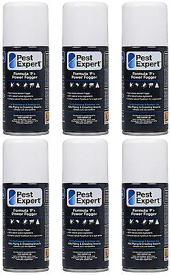 Clothes Moth Killer Insect Formula 'P+' Power Fogger (150ml) X6 • £34.95