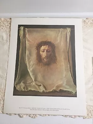 The Veil Of Veronica Fetti National Gallery Of Art Print With Explanations On... • $15
