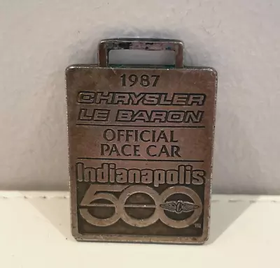 1987 Indianapolis 500 Chrysler LeBaron Official Pace Car Bronze Badge • $20