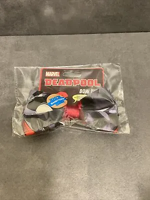 Marvel Deadpool Bow Tie Nerd Block Exclusive NEW • $9.94