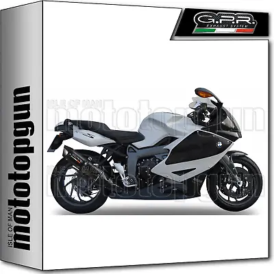 Gpr Exhaust Hom Furore Black Bmw K 1300 S - R 2009 09 2010 10 2011 11 2012 12 • $368.12