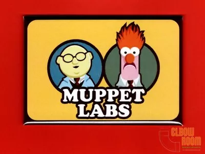 Muppet Labs Logo Art 2x3  Fridge/locker Magnet Beaker • $3.75