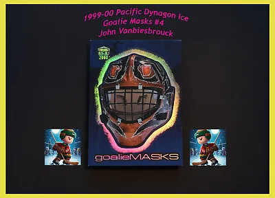 1999-00 Pacific Dynagon Ice Goalie Masks #4 John Vanbiesbrouck • $6.99