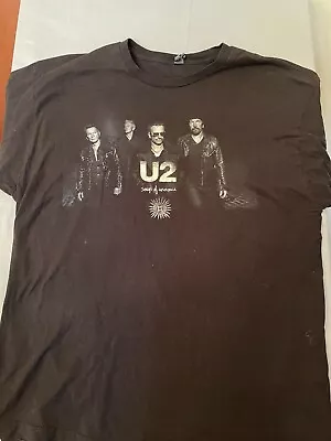 U2 Band Music Sons Of Innocence Cotton T-Shirt Size: XL Pre-owned. • $12.99