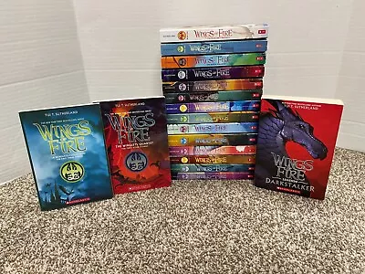 Lot Of 17 Wings Of Fire Books Set 1-14 & 3 Bonus Books Tui T. Sutherland • $79.99