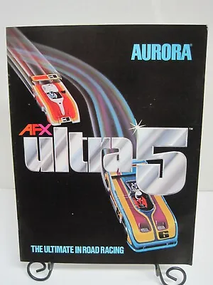 NOS 1977 Aurora AFX Ultra 5 Slot Car Catalog Featuring A. J. Foyt Racing Team • $9.99