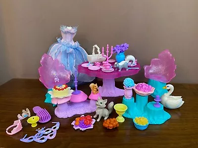 Barbie Play Set Swan Lake  Enchanted Forest  2003 (Lightly Used) + EXTRAS • $55