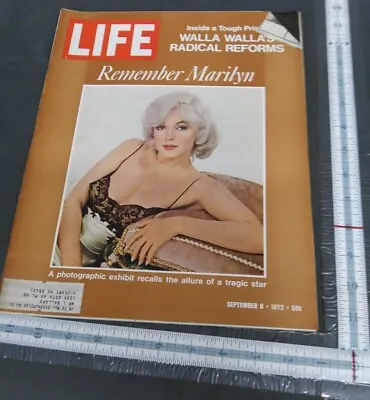 LIFE Magazine REMEMBER MARILYN (Monroe) September 8 1972 • $5.24