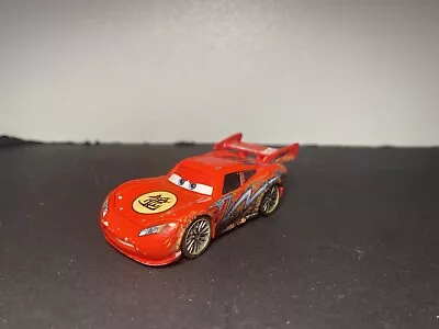 Disney Pixar Cars DRAGON LIGHTNING MCQUEEN WITH OIL STAINS Diecast 1:55 Mattel • £10