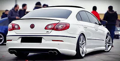 $29.95 • Buy VW Passat CC Sedan Rear Boot Trunk Spoiler Lip Wing Sport Trim Lid M3 R Line
