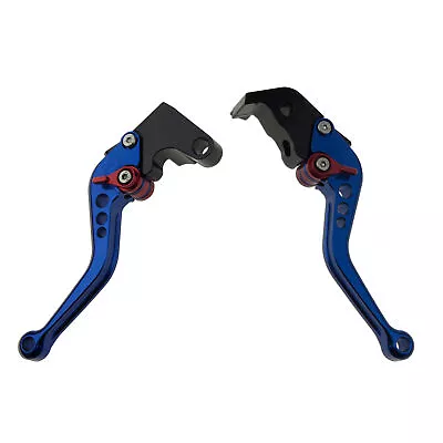 Hand Blue For Yamaha YZF R6 05-14 R1 CNC Shorty Brake & Clutch Levers Finger • $34.74