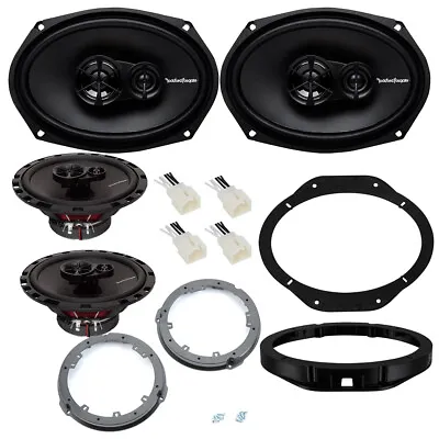 Rockford Fosgate 3Way 6.5  6x9  Front/Rear Coax Speakers For 2015-2020 Ford F150 • $169.98