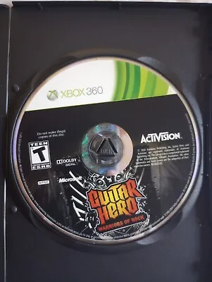 $24.99 • Buy Guitar Hero: Warriors Of Rock (Microsoft Xbox 360, 2010) Disc Only