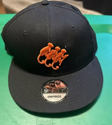 New Monkey Shoulder Whiskey New Era Black & Orange SnapBack Ball Hat Cap • $21