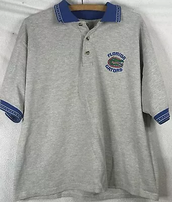 VINTAGE 1980s Florida Gators Polo Shirt Mens Large Size ONO Brand USA Nice • $20