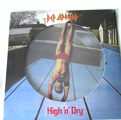 Brand New Sealed .Def Leppard ‎– High 'N' Dry Vinyl LP Picture Disc  2022 • $60