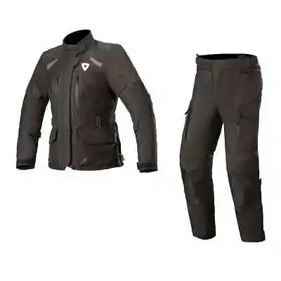 Queen's Motorcycle Riding Cordura CE Armour Waterproof Suit - Women's Black New • $374.37