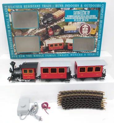 LGB 93775 Short Island RR Porter G Gauge Steam Starter Train Set EX/Box • $174.99