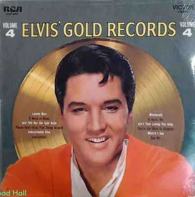 Elvis Presley Elvis' Gold Records Volume 4 Vintage Sealed Vinyl LP (New) • $29.99