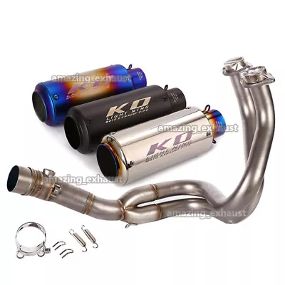 For Kawasaki Ninja 650 Z650 2012-23 Whole System Exhaust Tail Muffler Front Pipe • £233.70