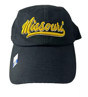 University Of Missouri Embroidered Hat One Size Black And Gold NEW • $7.99