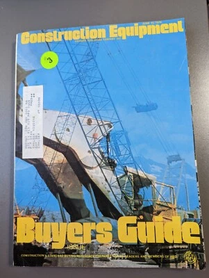 $18 • Buy June 1976 Construction Equipment Magazine Buyers Guide Koehring Grove Fiat-Allis