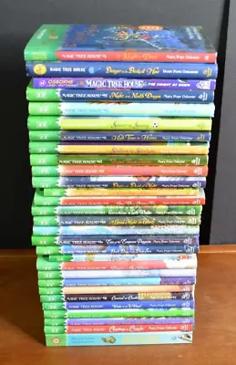 Lot  29 (29-49 51-55) Magic Tree House Chapter Books By Mary Pope Osborne HB • $84.99