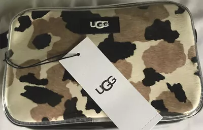 £81.04 • Buy UGG Janey II Clear Calf Calf Hair Signature Crossbody Belt Bum Bag Purse Gift