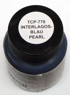 INTERLAGOSBLAU PEARLESCENT TRU-COLOR AIR BRUSH PAINT Automoble Car Truck TCP778 • $9.49