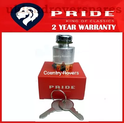 Land Rover Series 2a & 3 Ignition Switch + Keys Petrol Models Pride 551508 1967  • $18.64