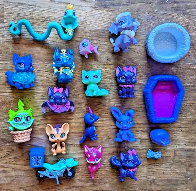 14 Monster High Doll Pets Lot + Accessories • $49.95
