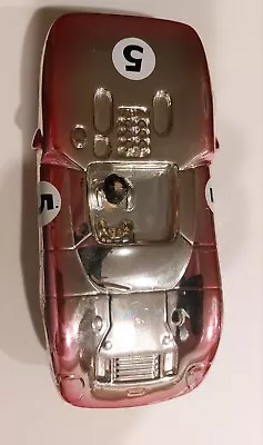 1960's SLOT CAR MPC Lola T-70 Chrome/Pink Body *  VINTAGE 1/24 * RTR * RARE • $225