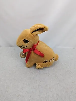 Lindt Chocolate Golden Easter Bunny Rabbit Jingle Bell Plush Soft Toy Zip Bottom • £8.55