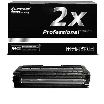 2x Pro Toner Black For Ricoh SP C-250-SFw SP C-250-sf SP C-250-e SP C-250-dn • $298.01